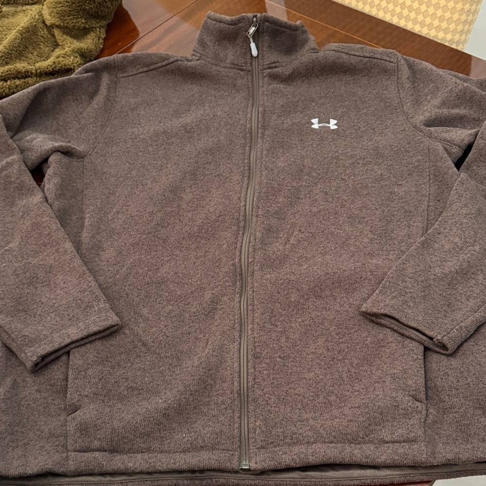 Under Armour Chocolate Full-Zip Jacket